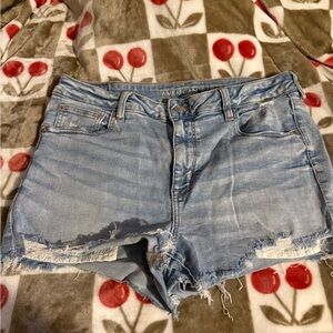 American Eagle Outfitters Women's Blue Denim Shorts